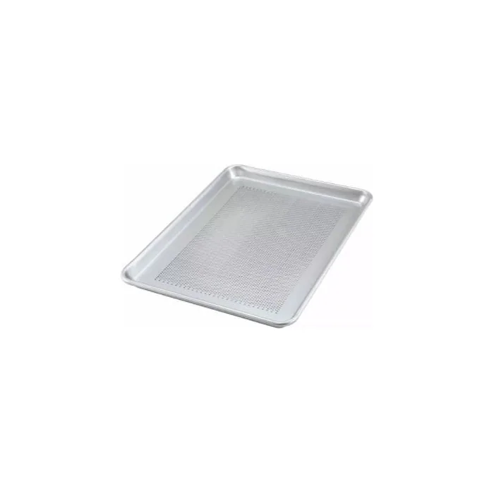 Bandeja de aluminio perforada