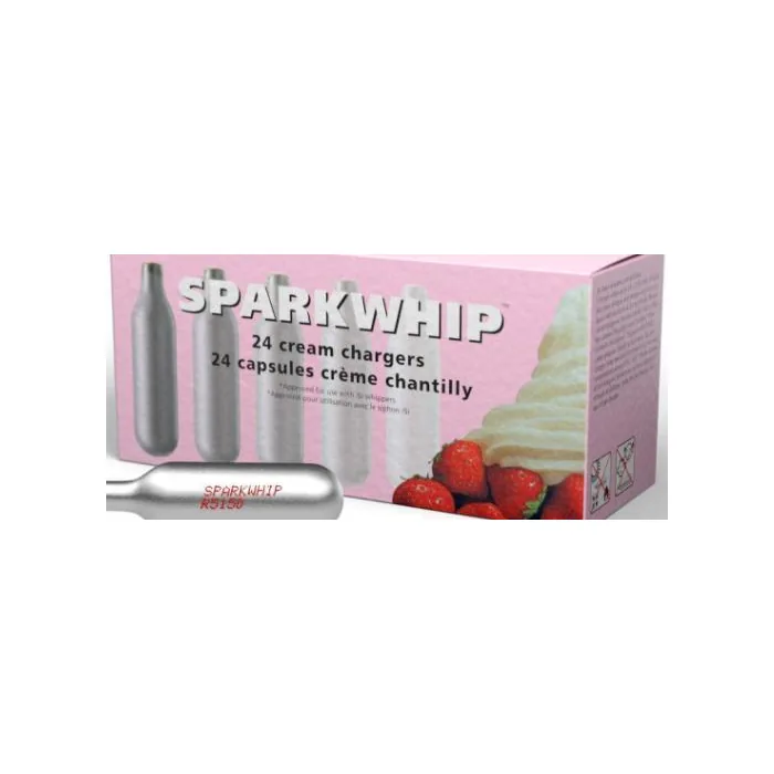 Cápsulas Sparkwhip para sifón · 24 unidades