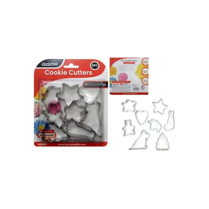 Cortador de figuras varias · 8 piezas