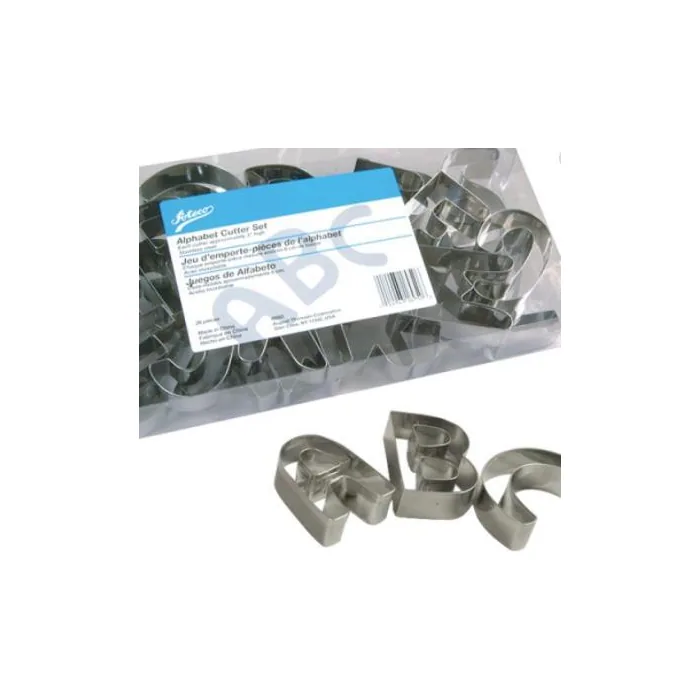 Cortador de letras acero inox. 3 in Ateco