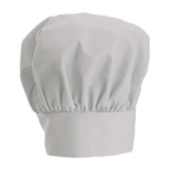 Gorro de chef profesional 13 in · blanco