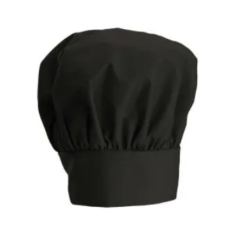 Gorro de chef profesional 13 in · negro