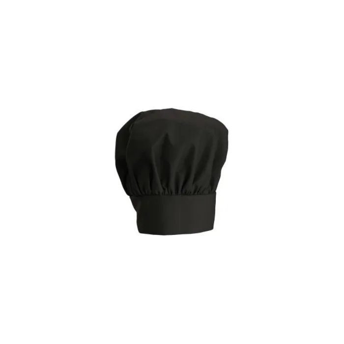 Gorro de chef profesional 13 in · negro