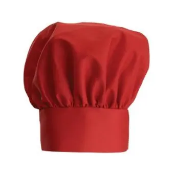 Gorro de chef profesional 13 in · rojo