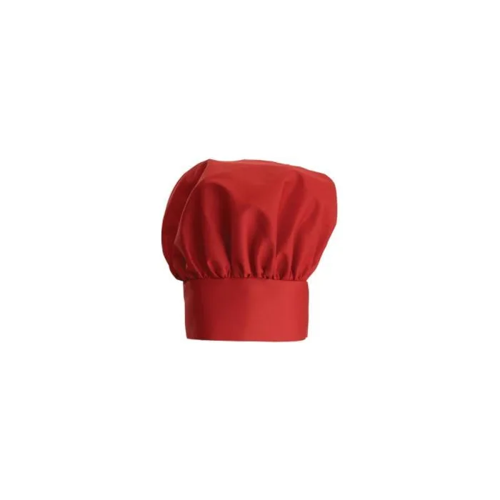 Gorro de chef profesional 13 in · rojo