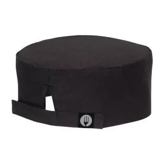 Gorro de chef profesional negro