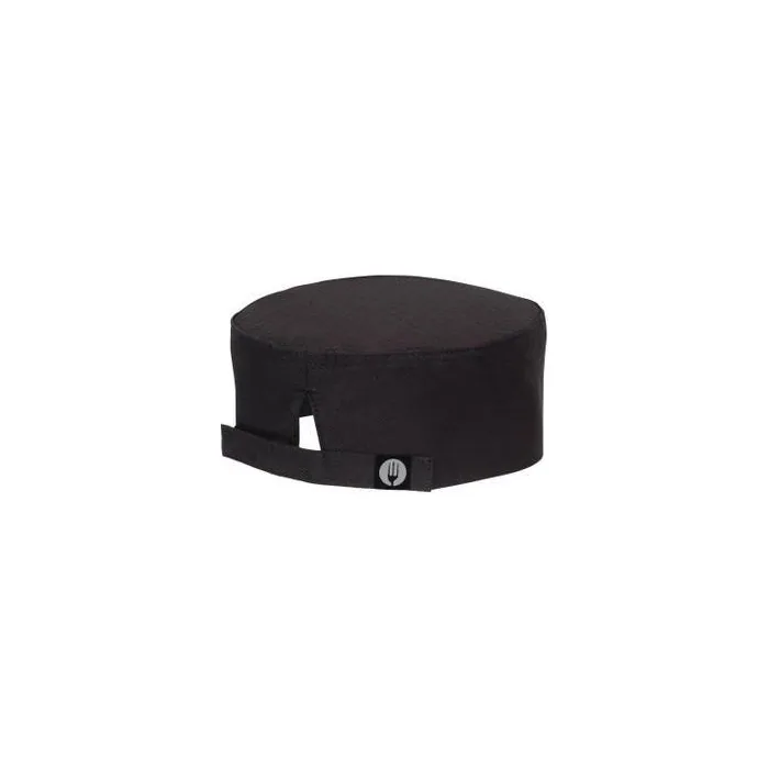 Gorro de chef profesional negro