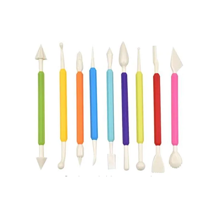 Herramientas para decorar · 9 piezas