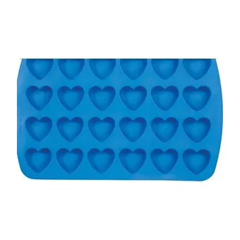 Molde de silicón 24 mini corazones