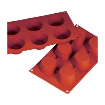 Molde de silicón 8 cavidades 3 oz