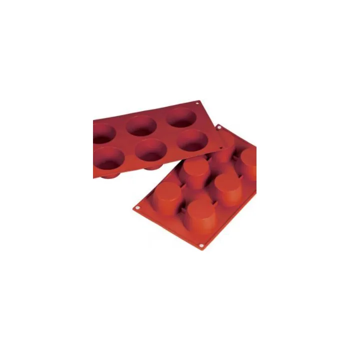 Molde de silicón 8 cavidades 3 oz