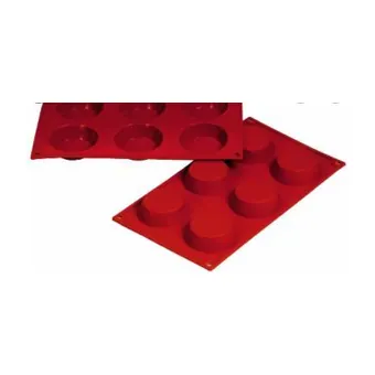 Molde de silicón esfera 6 cavidades 2.37 oz
