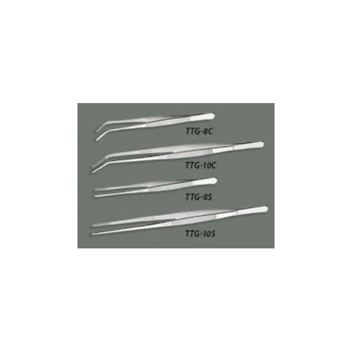 Pinzas para emplatar acero inox.