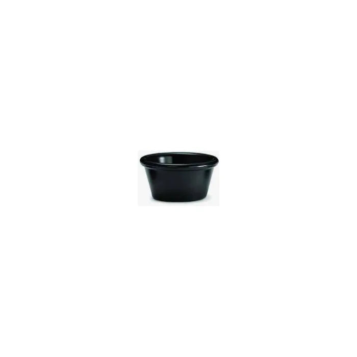 Ramekin de melamina Winco · negro