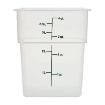 Recipiente para almacenar alimentos 4 qt (3.78 L)