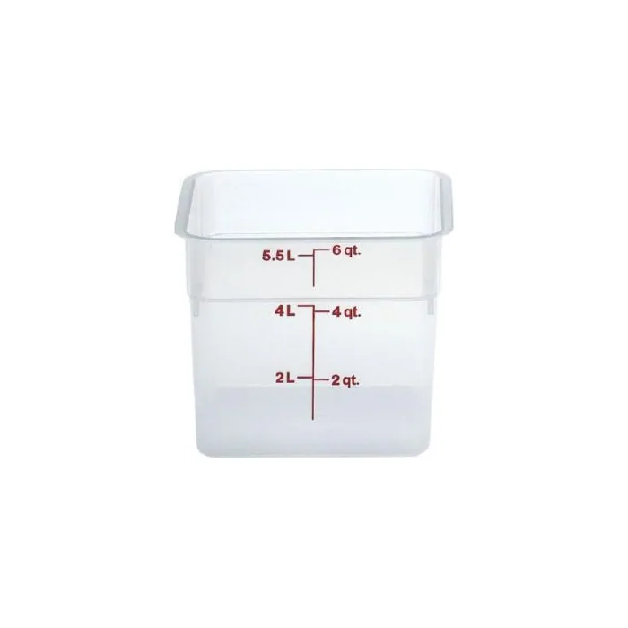 Recipiente para almacenar alimentos 6 qt (5.68 L)
