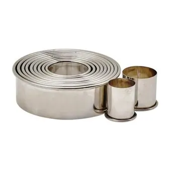 Set de cortadores · 11 piezas de 1 a 3 in
