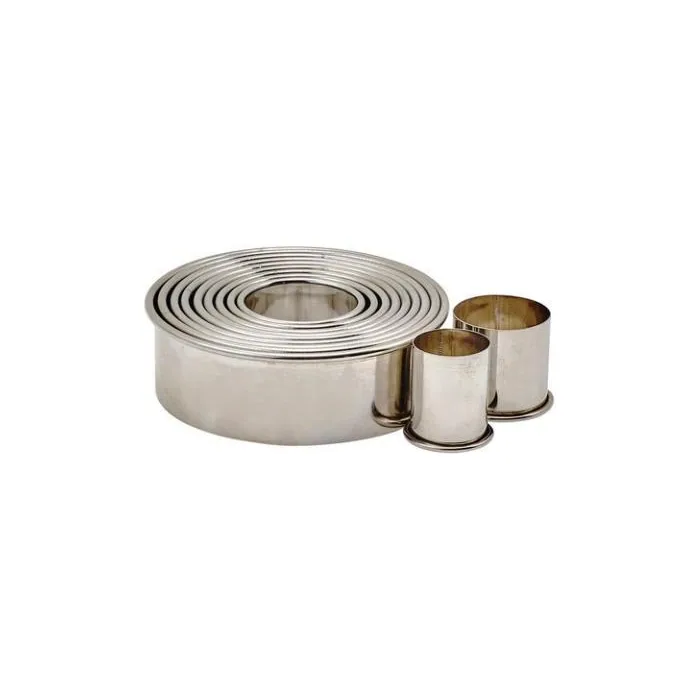 Set de cortadores · 11 piezas de 1 a 3 in