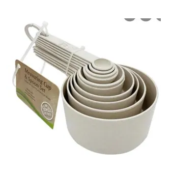 Set de tazas y cucharas medidoras