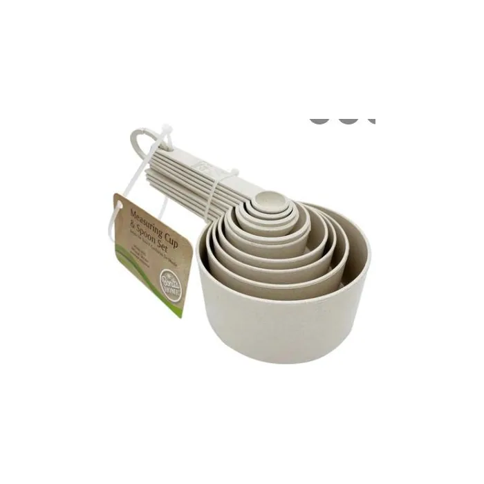 Set de tazas y cucharas medidoras
