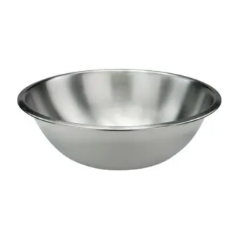 Tazón de acero inox. 5 qt (4.73 L)